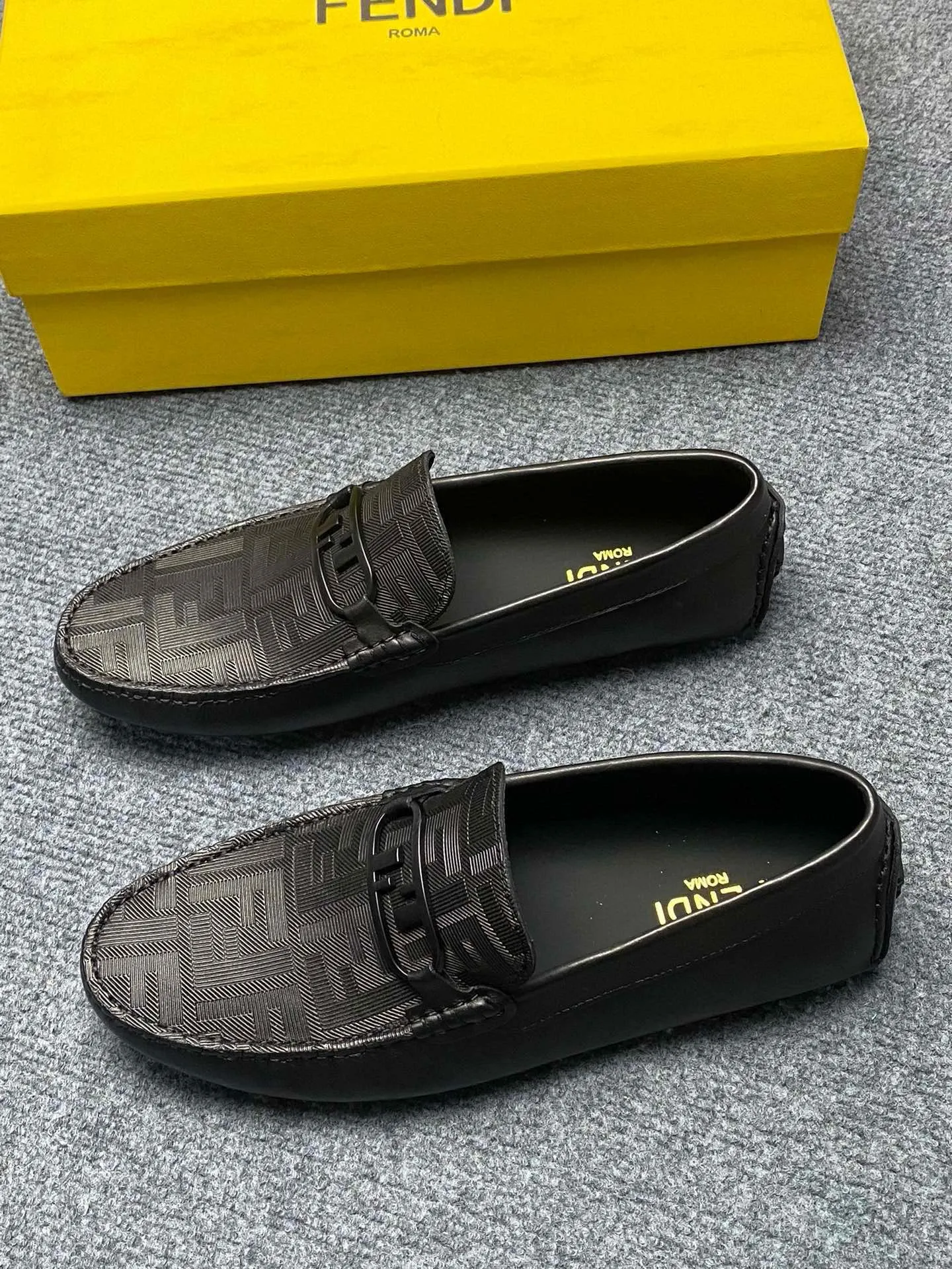 Men's Men's Shoes Men's Men's Shoes 💰700FENDI Fendi Men's Shoes are breathable and comfortable. Original development. Counters copy one to one. Imported cowhide. Niuri. 38 to 44. (can be ordered at 45.46. No returns or exchanges)